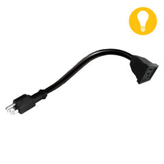 Reflector to 120V outlet adapter Reflector to 120V outlet adapter