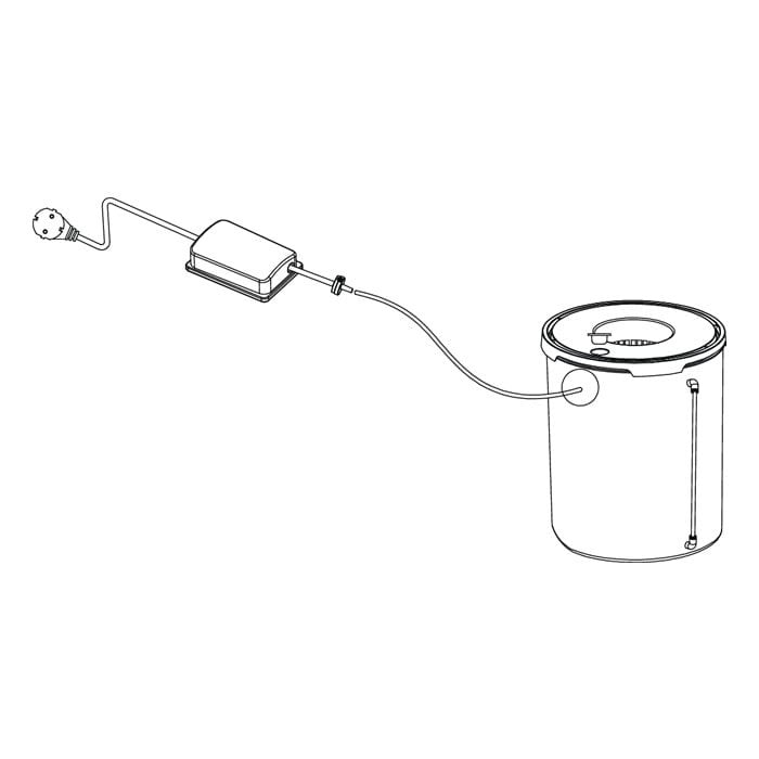 Grow1 Deep Water Culture Hydroponic System - 1 Bucket - Hydroponics Grow1 Deep Water Culture Hydroponic System - 1 Bucket - Hydroponics