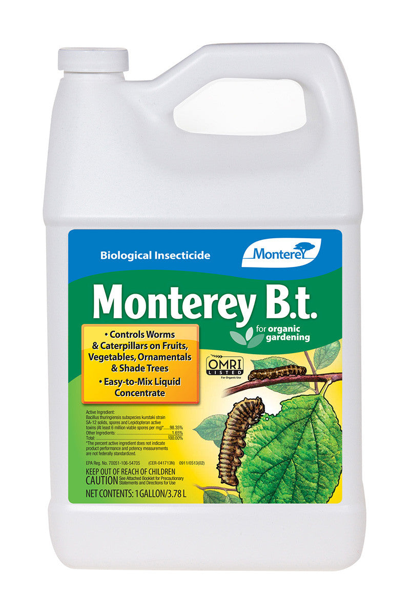 Monterey Lawn & Garden B.t. Concentrate, 1 Gallon Monterey Lawn & Garden B.t. Concentrate, 1 Gallon