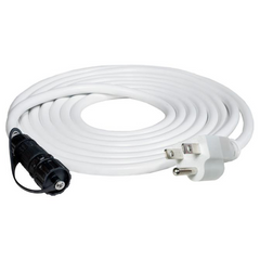 PHOTOBIO VP White Cable Harness - 18AWG, 120 Volt, 5-15P, 10 ft. PHOTOBIO VP White Cable Harness - 18AWG, 120 Volt, 5-15P, 10 ft.