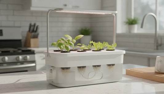 Best hydroponic system for beginners with indoor herbs