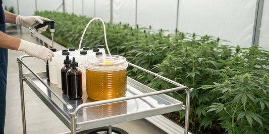 Mixing Advanced Nutrients for a high-yield coco coir grow.