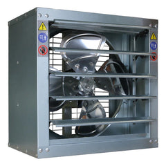 DL Wholesale 24" Greenhouse Fan Belt Driven With Shutter