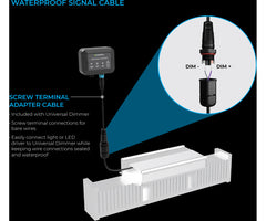 GrowFlux Dimmer Kit w/ RJ Adapter and Photobio Photo Loc Adapter