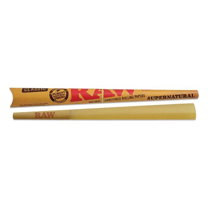 RAW Classic Cones Supernatural 1 Cone/Pack - Box of 15