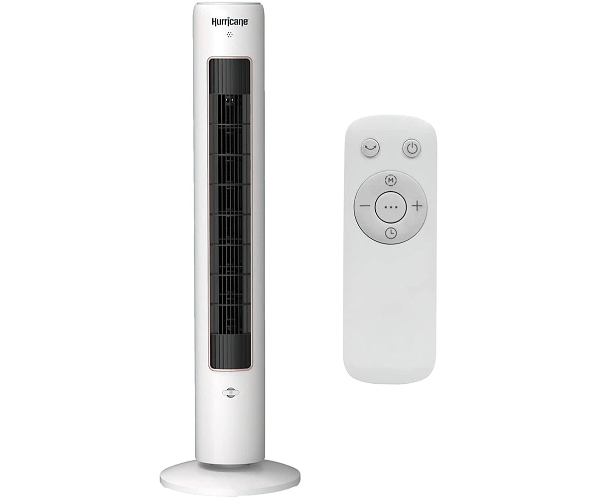Hurricane 40" Tower Fan (white)