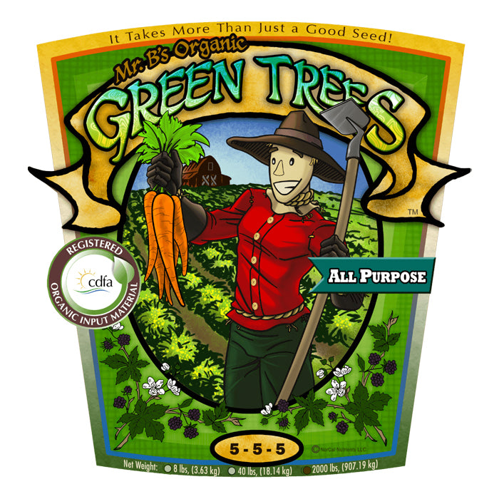 Mr. B's Green Trees Organic All Purpose 2000lbs (SPECIAL ORDER ITEM)