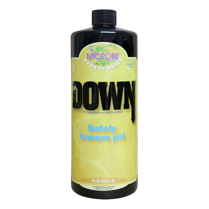 Microbe Life Hydroponics pH Down 32 fl oz