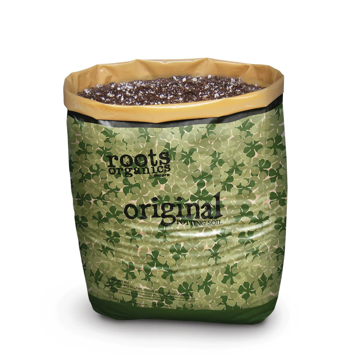 Roots Organics Original Potting Soil, 1.5 Cubic Feet - Pallet of 70 Bags