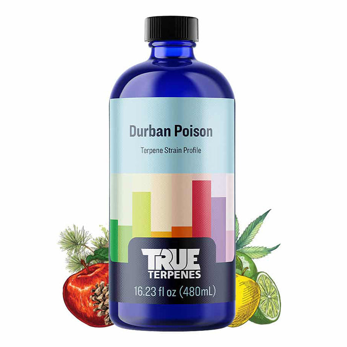 True Terpenes Durban Poison Profile 1oz