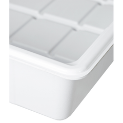 Active Aqua AAHR46W Premium Flood Tables, Inside Dimensions - White - Pack of 2
