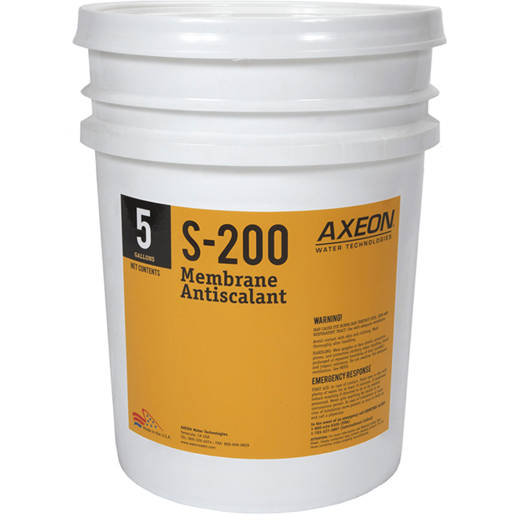 AXEON Water Technologies AXR1200 S-200 Membrane Antiscalant, 5 Gallon