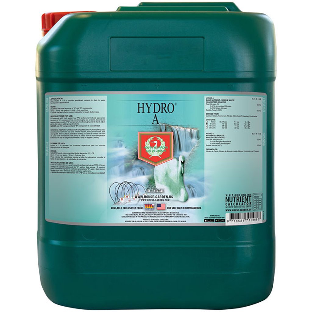 House & Garden HGHYA05L Hydro A