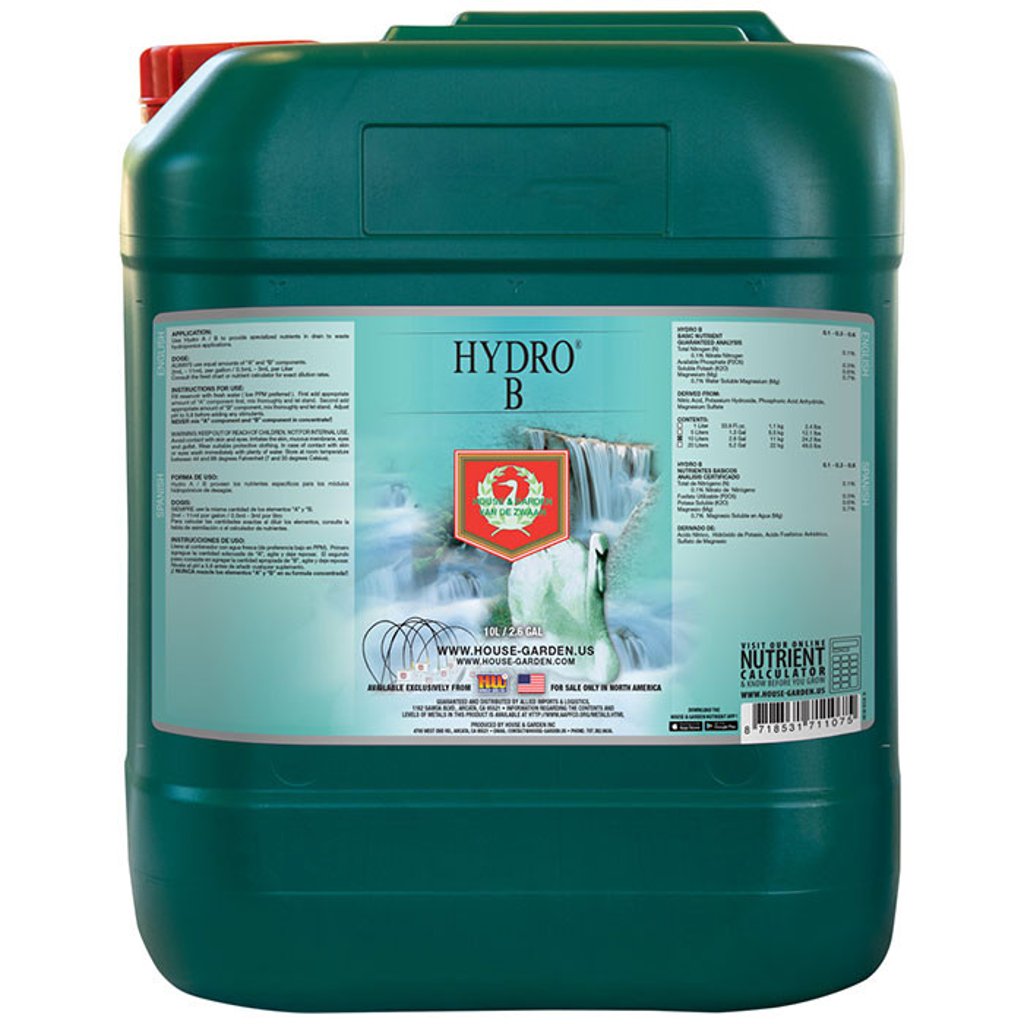 House & Garden HGHYB10L Hydro B