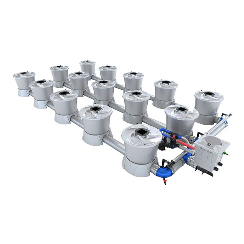 Alien Hydroponics BD100-0009 V-System 15 Pot RDWC Hydroponic System