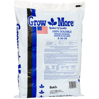 Grow More Soluble Standard 6-30-30, 25 lb.