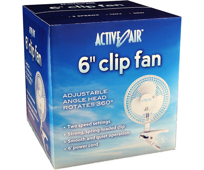 Active Air 6" Clip On Fan - Environment