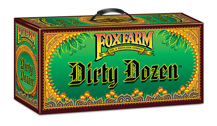 Fox Farm Dirty Dozen Plant Nutrient Starter Kit - Nutrients