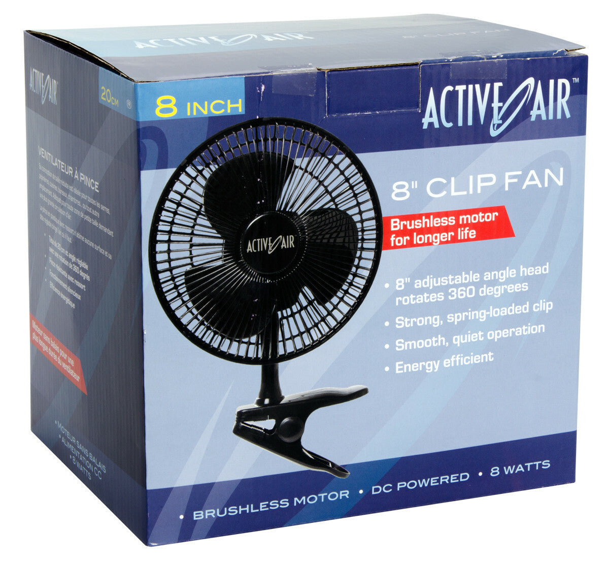 Active Air 8" Clip Fan - Environment