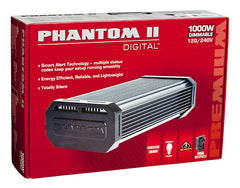 Phantom II 1000 Watt Digital Grow Light Ballast, 120/240 Volt