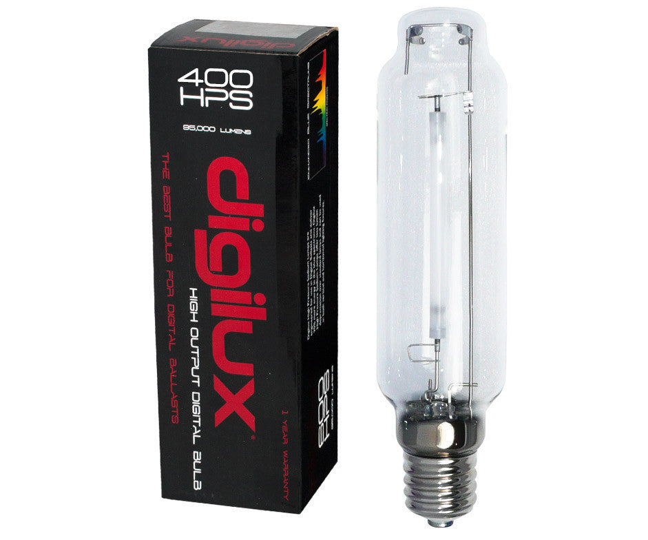 Digilux High Pressure Sodium Digital Bulb, 400 Watts - 2,000 K - Grow Lights