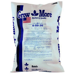 Grow More Flower Hardener 0-50-30, 25 lb.