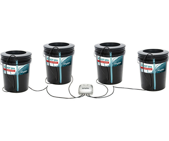 Active Aqua Root Spa 5 Gallon, 4 Bucket Hydroponics System