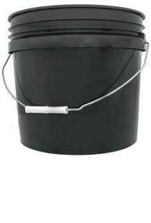 Hydrofarm 3 Gallon Black Bucket