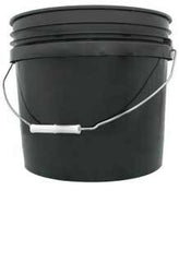 Hydrofarm 3 Gallon Black Bucket