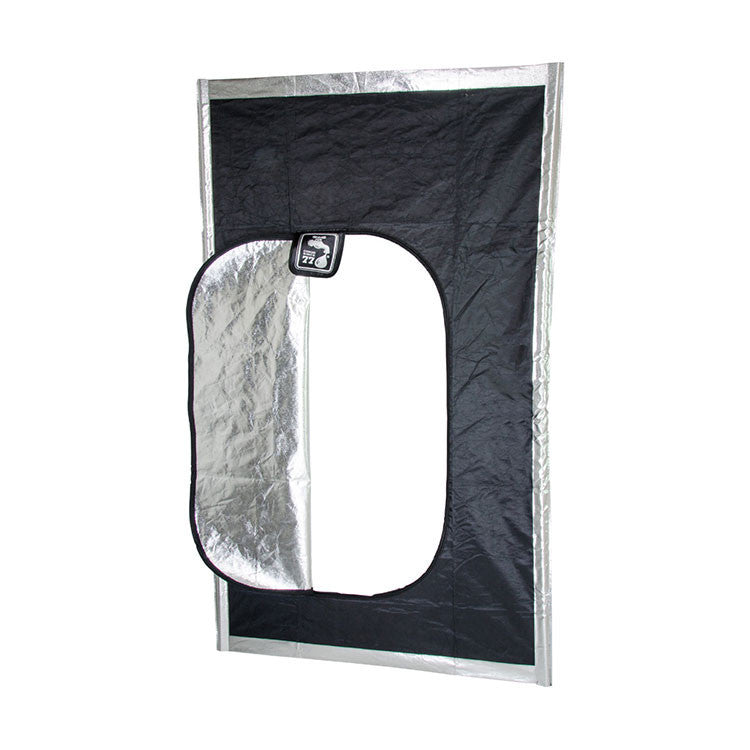 Hydrofarm Black Hatch Grow Room Door with Zipper