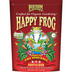 Fox Farm Happy Frog Tomato & Vegetable Organic Fertilizer, 4 lb.