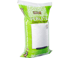 GROW!T #2 Perlite, Super Coarse, 4 Cubic Feet - Pack of 1- Groindoor.com | Hydroponics | Indoor Grow Supply Superstore