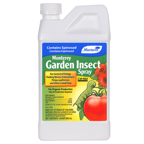 Monterey Lawn & Garden Insect Spray with Spinosad Concentrate, 1 Gallon