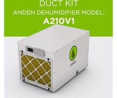 Anden Duct Kit, A210V1- Groindoor.com | Hydroponics | Indoor Grow Supply Superstore