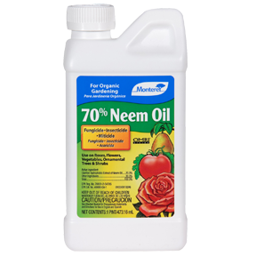 Monterey Lawn & Garden 70% Neem Oil Concentrate, 16 oz. - Garden care