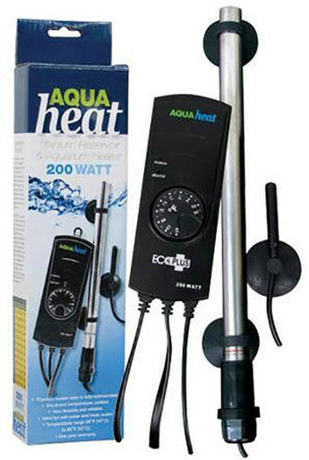 EcoPlus Aqua Heat 200 Watt Titanium Heater - Pack of 10