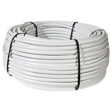 Netafim Bright White Polyethylene Tubing, 3/4 Inch (.82 Inch ID), 500 ft (14W082094-01)