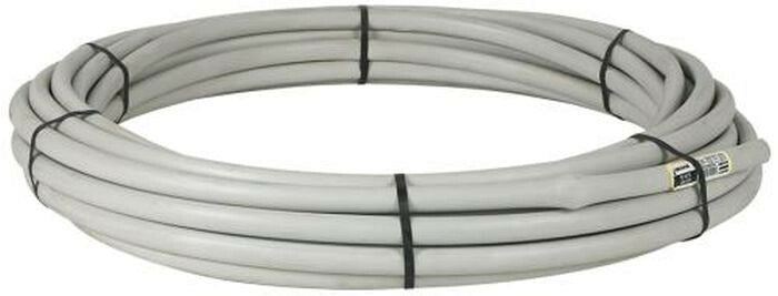 Netafim UV White/Black Polyethylene Tubing, 1 Inch (1.06 Inch ID, 1.20 Inch OD) - 100 Feet