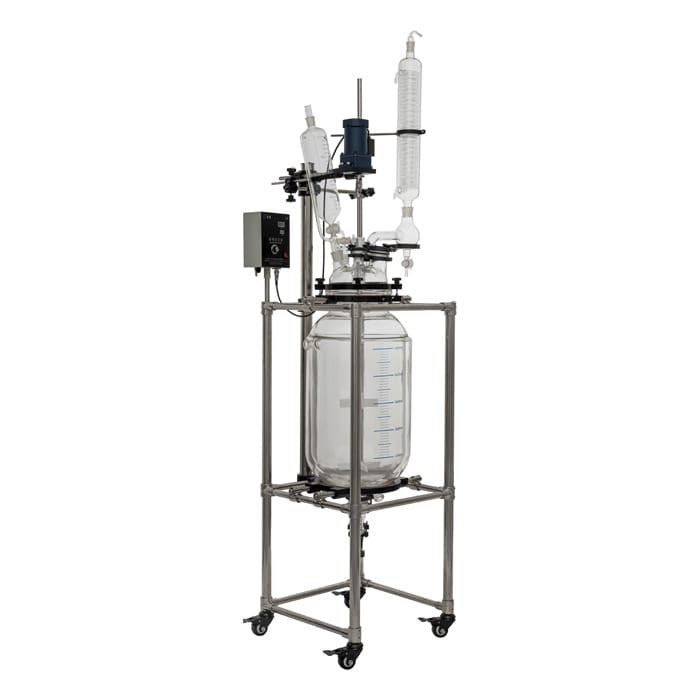 50L Jacketed Glass Reactor