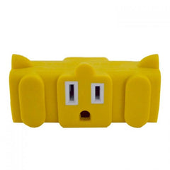 3-Way Grounded Outlet Adapter