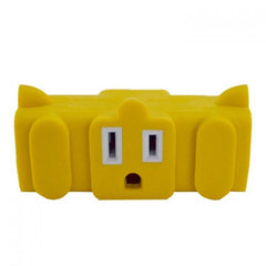 3-Way Grounded Outlet Adapter