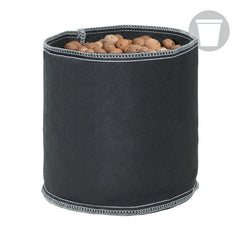 10 Gal Black Grow1 Fabric Pot