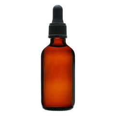 DL Wholesale 60 ml Amber glass tincture dropping bottle with graduation with black cap (Case of 192)
