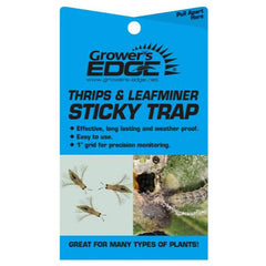 Grower's Edge Sticky Thrip Leafminer Trap - 160/Cs