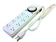 Grow1 8-Way Power Strip with Timer - 120V