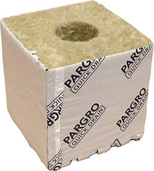 Grodan Pargro QD Wrapped Block, 4" x 4" x 4" - Case of 72