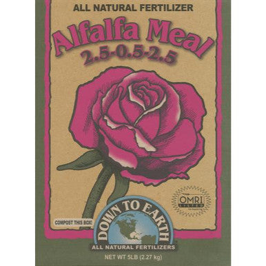 Down To Earth Alfalfa Meal, 25 lb. - Pack of 16
