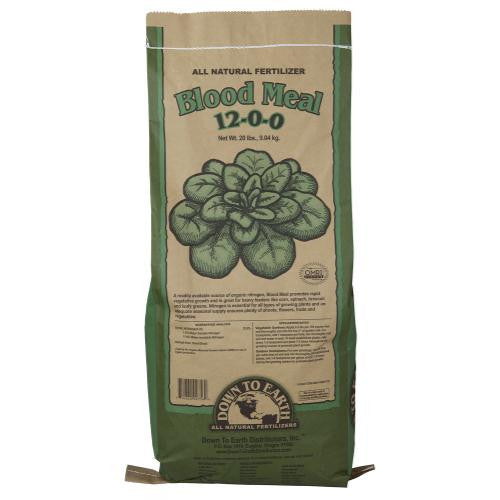 Down To Earth Blood Meal, 20 lb. - Nutrients