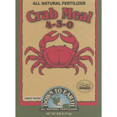 Down To Earth Crab Meal, 5 lb.