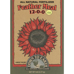 Down To Earth Feather Meal, 50 lb. - Pack of 5